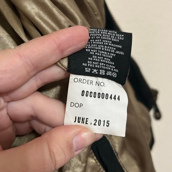 Roland Sands Design Jacket Women's Size Medium Motorcycle Utility Padded Coat - Picture 8 of 12